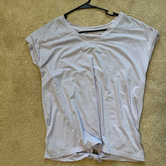 All in Motion Boxy Top with Tie Back - Picture 4 of 8